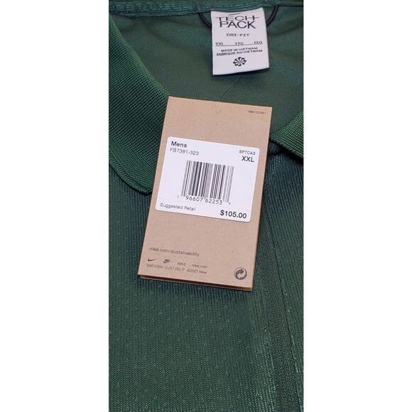 Nike Size XXL Sportswear Tech Pack Men’s Dri-FIT 1/2-Zip Long-Sleeve Top Ca7 - Picture 10 of 12